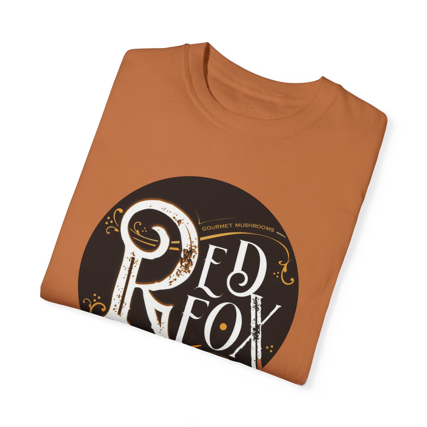 Red Fox Fungi Unisex Garment-Dyed T-shirt